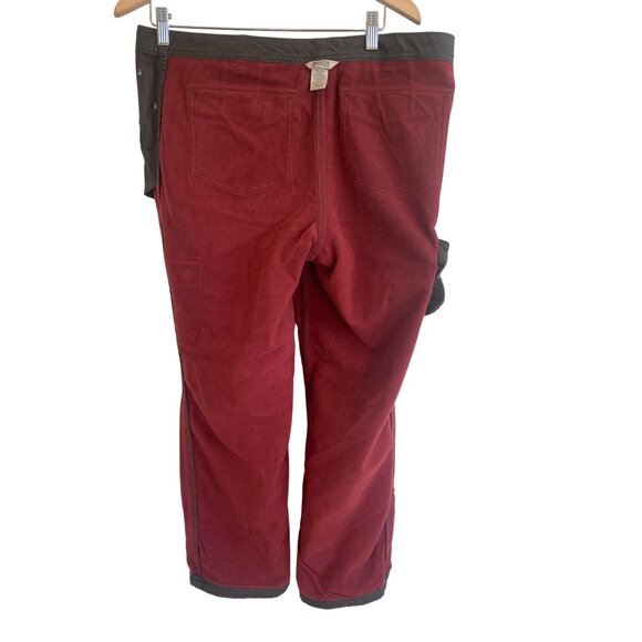 Duluth Flex Fire Hose Relaxed Leg Cargo Pants Women's 14 x31 Brown - Picture 11 of 15